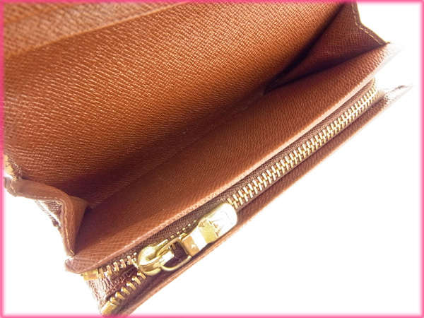 LOUIS VUITTON Long Wallet Purse M61730 Brown /Porte Monnaie-Viet-Trésor