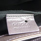 GUCCI Shoulder Bag Charcoal Gray x Black Silver
