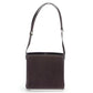 GUCCI Shoulder Bag Charcoal Gray x Black Silver