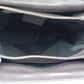 GUCCI Shoulder Bag Charcoal Gray x Black Silver