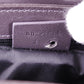 GUCCI Shoulder Bag Charcoal Gray x Black Silver