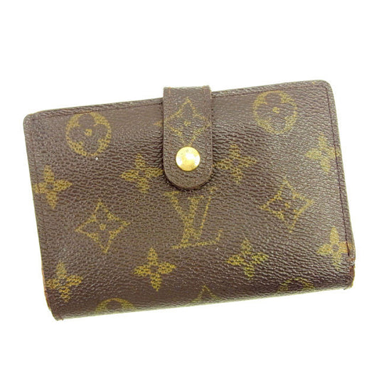 LOUIS VUITTON Bifold Wallet M61663 Brown Portonevie Vienova