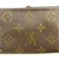LOUIS VUITTON Bifold Wallet M61663 Brown Portonevie Vienova