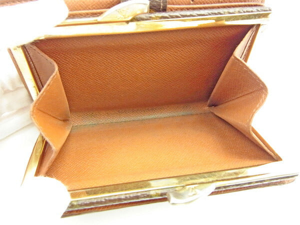 LOUIS VUITTON Bifold Wallet M61663 Brown Portonevie Vienova
