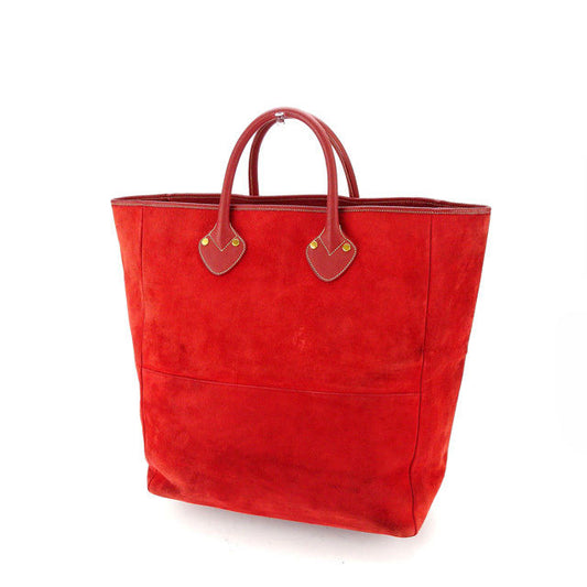 GUCCI Tote Bag Red x gold