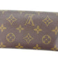LOUIS VUITTON Long Wallet Purse M61730 PVCx leather Brown Portonebi Tresol