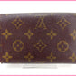 LOUIS VUITTON Long Wallet Purse M61730 Brown Portonebi Tresol