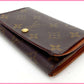 LOUIS VUITTON Long Wallet Purse M61730 Brown Portonebi Tresol