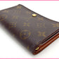 LOUIS VUITTON Long Wallet Purse M61730 Brown Portonebi Tresol