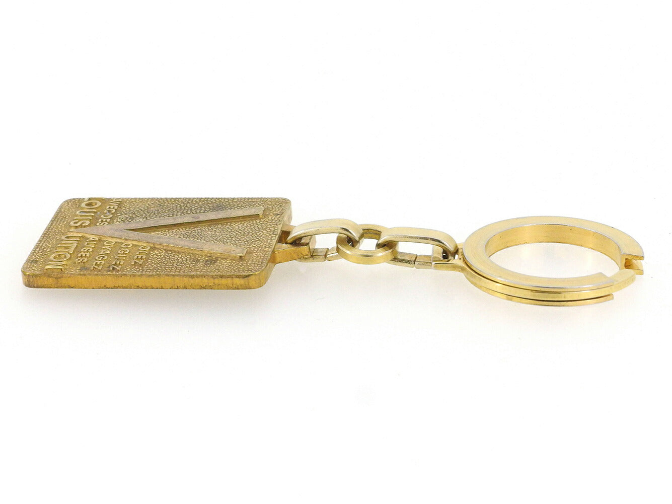 LOUIS VUITTON Key ring gold