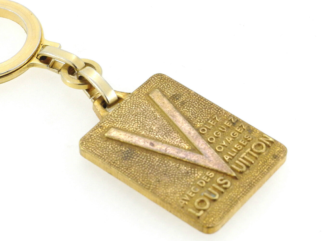 LOUIS VUITTON Key ring gold