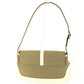 GUCCI Shoulder Bag Beige Brown White Silver
