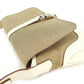 GUCCI Shoulder Bag Beige Brown White Silver
