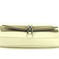 GUCCI Shoulder Bag Beige Brown White Silver