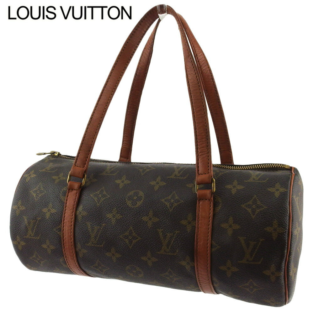 LOUIS VUITTON Handbag M51365 Brown beige gold Papillon 30 old type