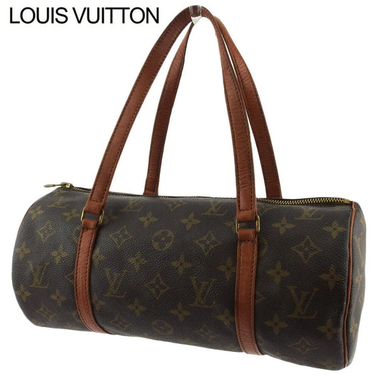 LOUIS VUITTON Handbag M51365 Brown beige gold Papillon 30 old type