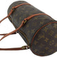 LOUIS VUITTON Handbag M51365 Brown beige gold Papillon 30 old type