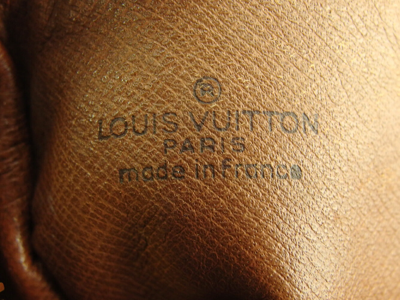 LOUIS VUITTON Handbag M51365 Brown beige gold Papillon 30 old type