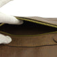 GUCCI Clutch bag Brown Silver Gold Old Gucci