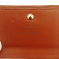 LOUIS VUITTON Bifold Wallet M63483 Brown Porte Monnaie Billets Cartes Credit