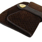 GUCCI Clutch bag Brown gold Old Gucci