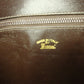 GUCCI Clutch bag Brown gold Old Gucci