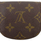 LOUIS VUITTON Coin case M61970 Brown Porto Moneguse