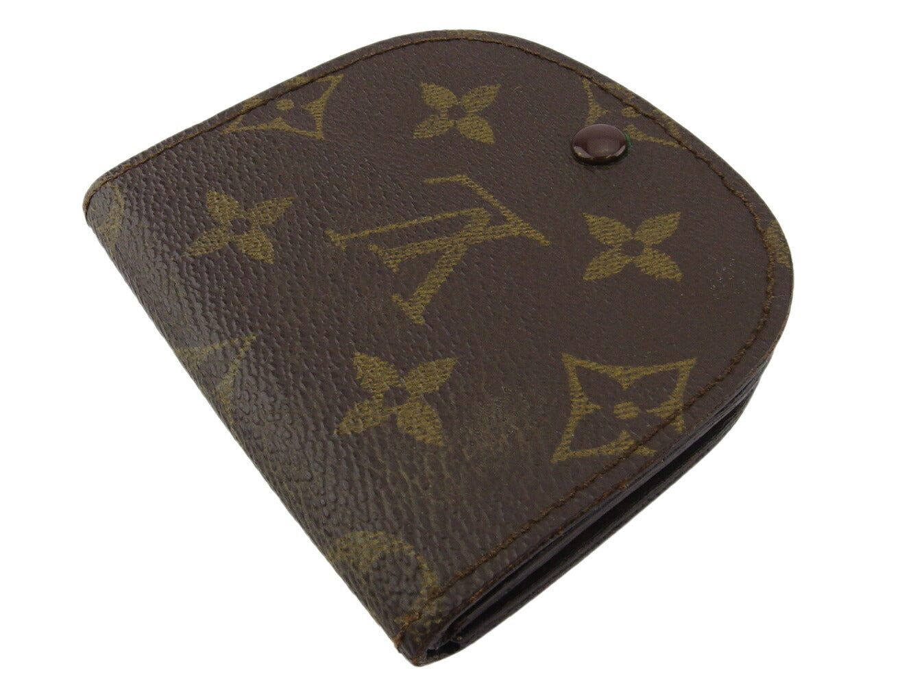 LOUIS VUITTON Coin case M61970 Brown Porto Moneguse