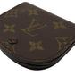 LOUIS VUITTON Coin case M61970 Brown Porto Moneguse
