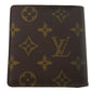 LOUIS VUITTON Bill Compartment M60905 Brown beige Porte Billets cult blue
