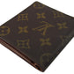 LOUIS VUITTON Bill Compartment M60905 Brown beige Porte Billets cult blue