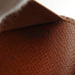 LOUIS VUITTON Long Wallet Purse M61730 Brown beige gold Portonebi Tresol