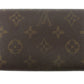 LOUIS VUITTON Long Wallet Purse M61730 Brown beige gold Portonebi Tresol