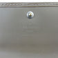 LOUIS VUITTON Long Wallet Purse M6357C Gray Brown Silver Pochette Porto MonÃ©credi