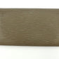LOUIS VUITTON Long Wallet Purse M6357C Gray Brown Silver Pochette Porto MonÃ©credi