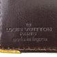 LOUIS VUITTON Bill Compartment No.254 Brown beige gold vintage