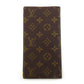 LOUIS VUITTON Bill Compartment No.254 Brown beige gold vintage