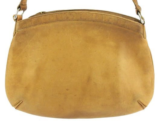 GUCCI Shoulder Bag Beige Silver Gold Old Gucci