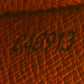 LOUIS VUITTON Bifold Wallet M61735 Brown beige gold Porto Monezup