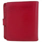 LOUIS VUITTON Bifold Wallet M63557 Red Porte Billets Compact