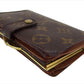 LOUIS VUITTON Bifold Wallet M61663 Brown beige gold Portonevie Vienova