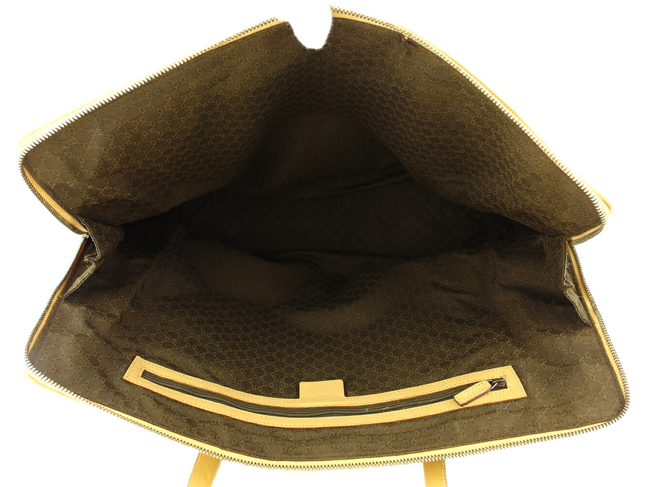 GUCCI Tote Bag 73877 Beige Silver