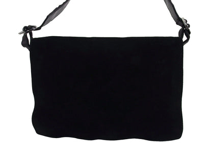 GUCCI Shoulder Bag Black Silver