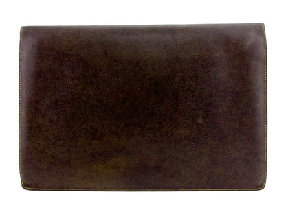 GUCCI Business bag Brown gold Old Gucci