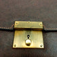 GUCCI Business bag Brown gold Old Gucci