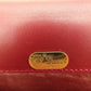 GUCCI Clutch bag Red Gold Silver Old Gucci