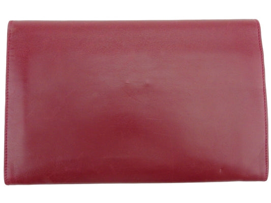 GUCCI Clutch bag Red Gold Silver Old Gucci