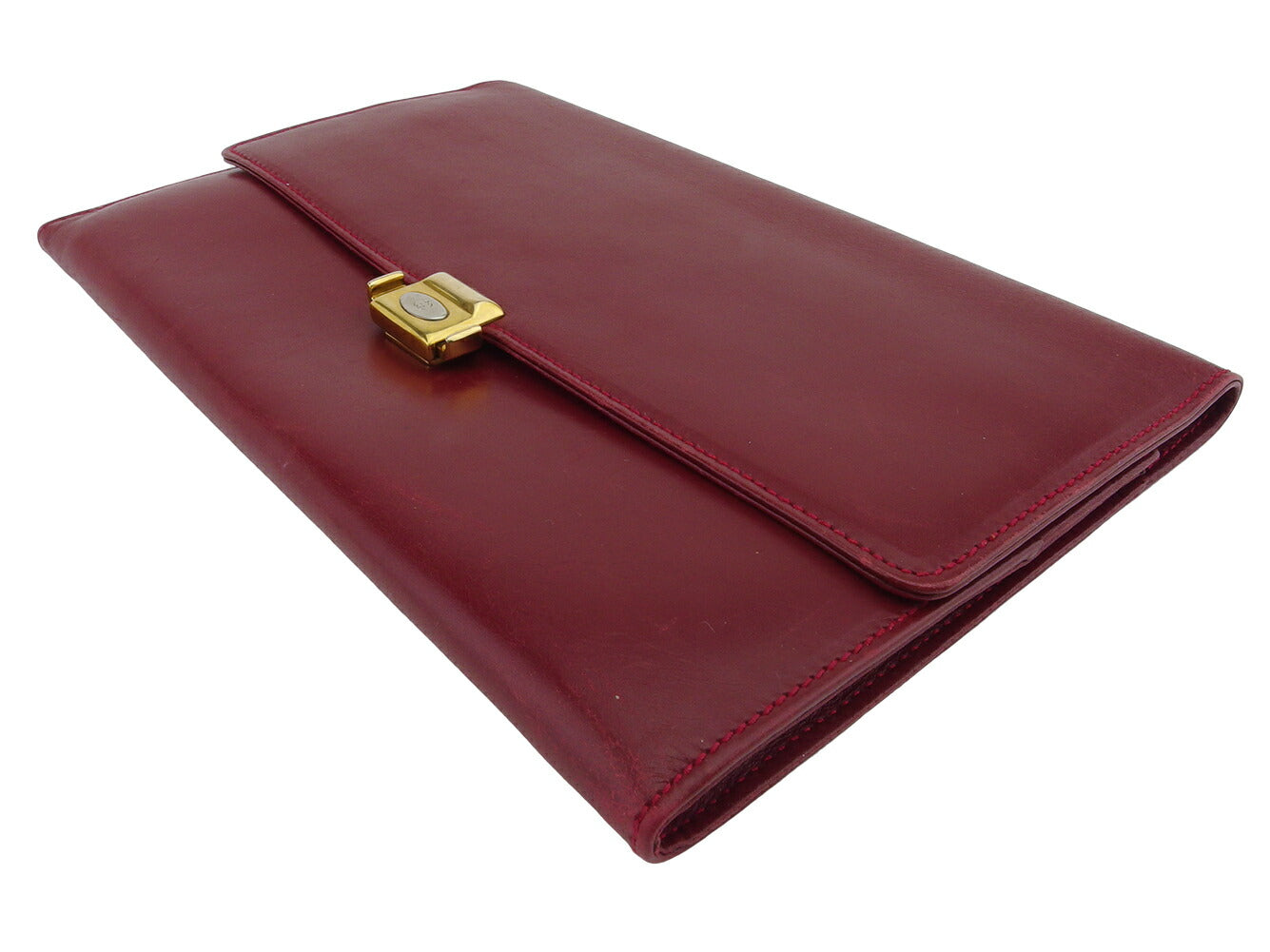GUCCI Clutch bag Red Gold Silver Old Gucci