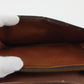 LOUIS VUITTON Long Wallet Purse No.212 Brown beige gold vintage