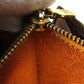 LOUIS VUITTON Long Wallet Purse No.212 Brown beige gold vintage